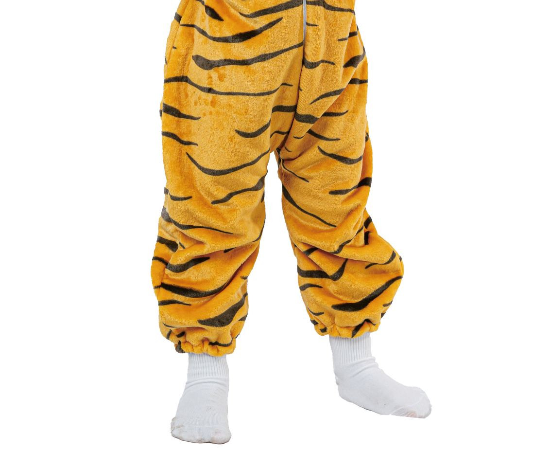 Costume for child Tiger (hooded jumpsuit), size 92/104 cm